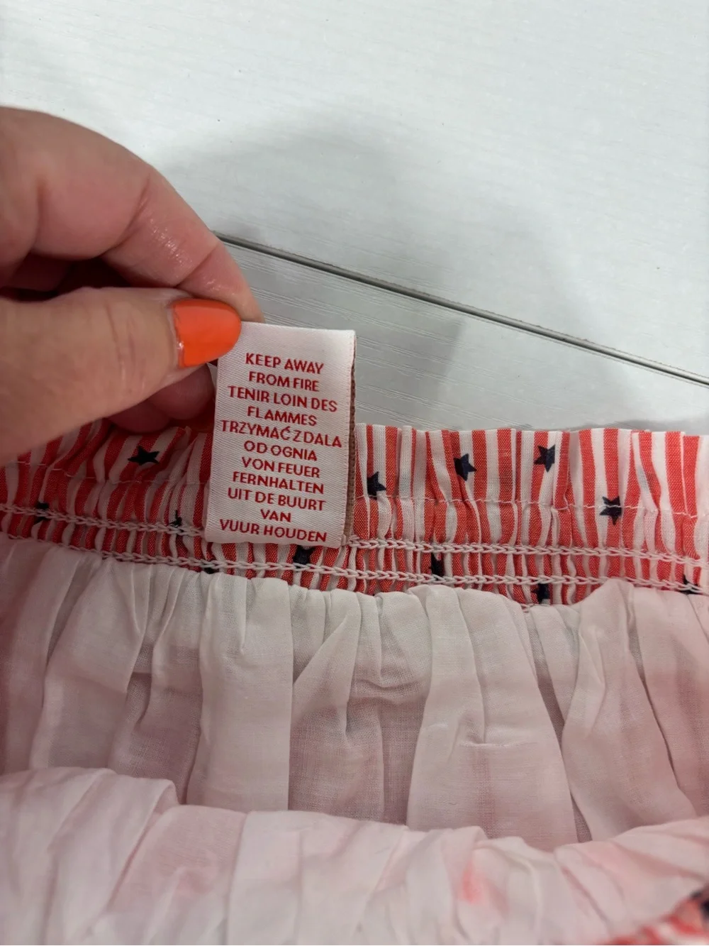 NWT Tommy Bahama Kids Girls 4/5 2 Piece Patriotic Smocked Top Shorts Set